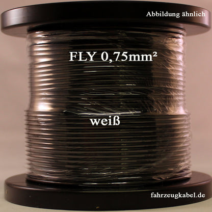 0,75mm² Spule 25m FLY Kabel für Kfz Elektrik