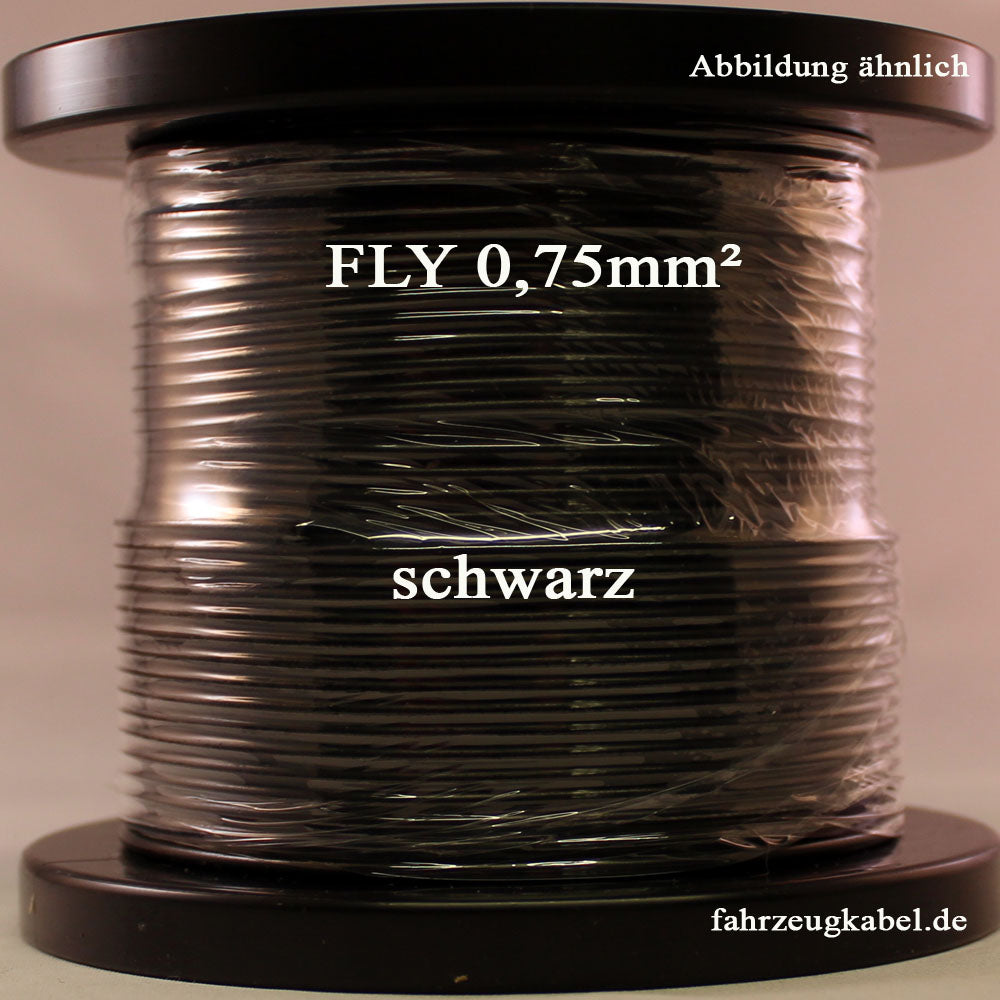 0,75mm² Spule 25m FLY Kabel für Kfz Elektrik