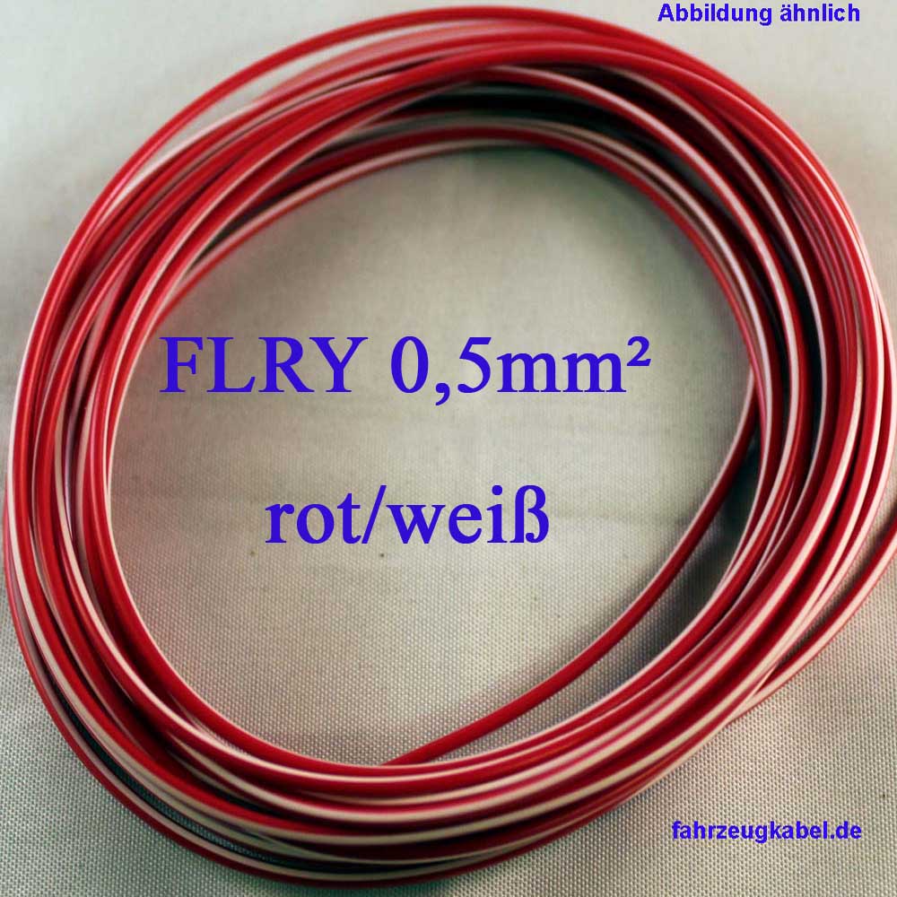 Kabelringe 0,5mm² 5 Meter Kabel für Kfz