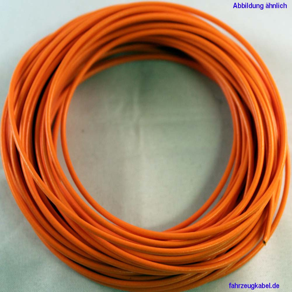 Kabelring orange 0,75mm² Kfz Kabel kaufen
