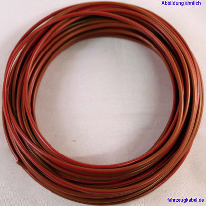 Kabelring braun-rot 0,75mm² Kfz Kabel kaufen
