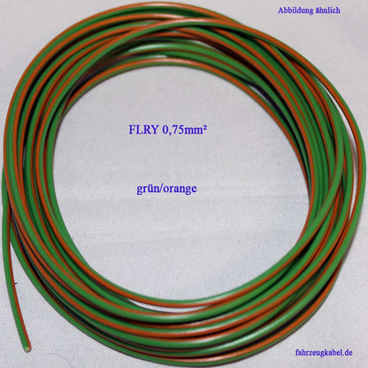 Kabelringe 0,75mm² 5 Meter Kabel für Kfz