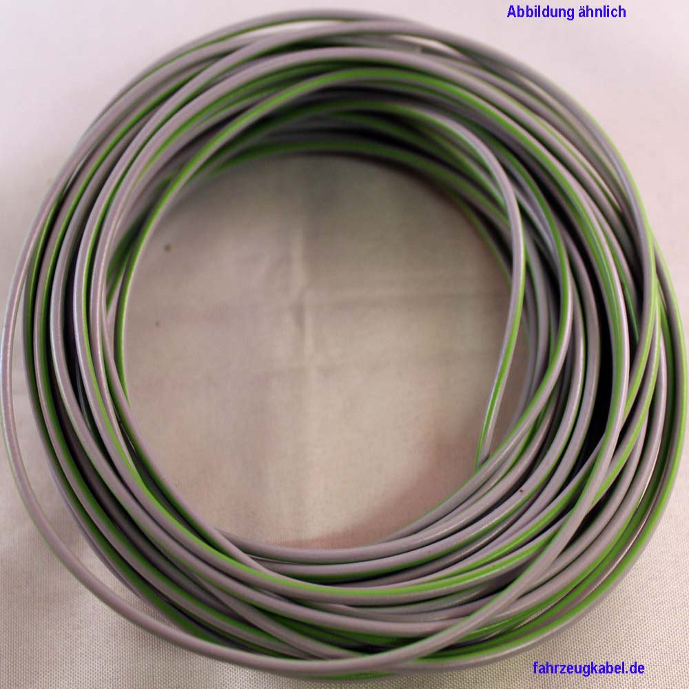 Kabelring grau-grün 0,75mm² Kfz Kabel kaufen
