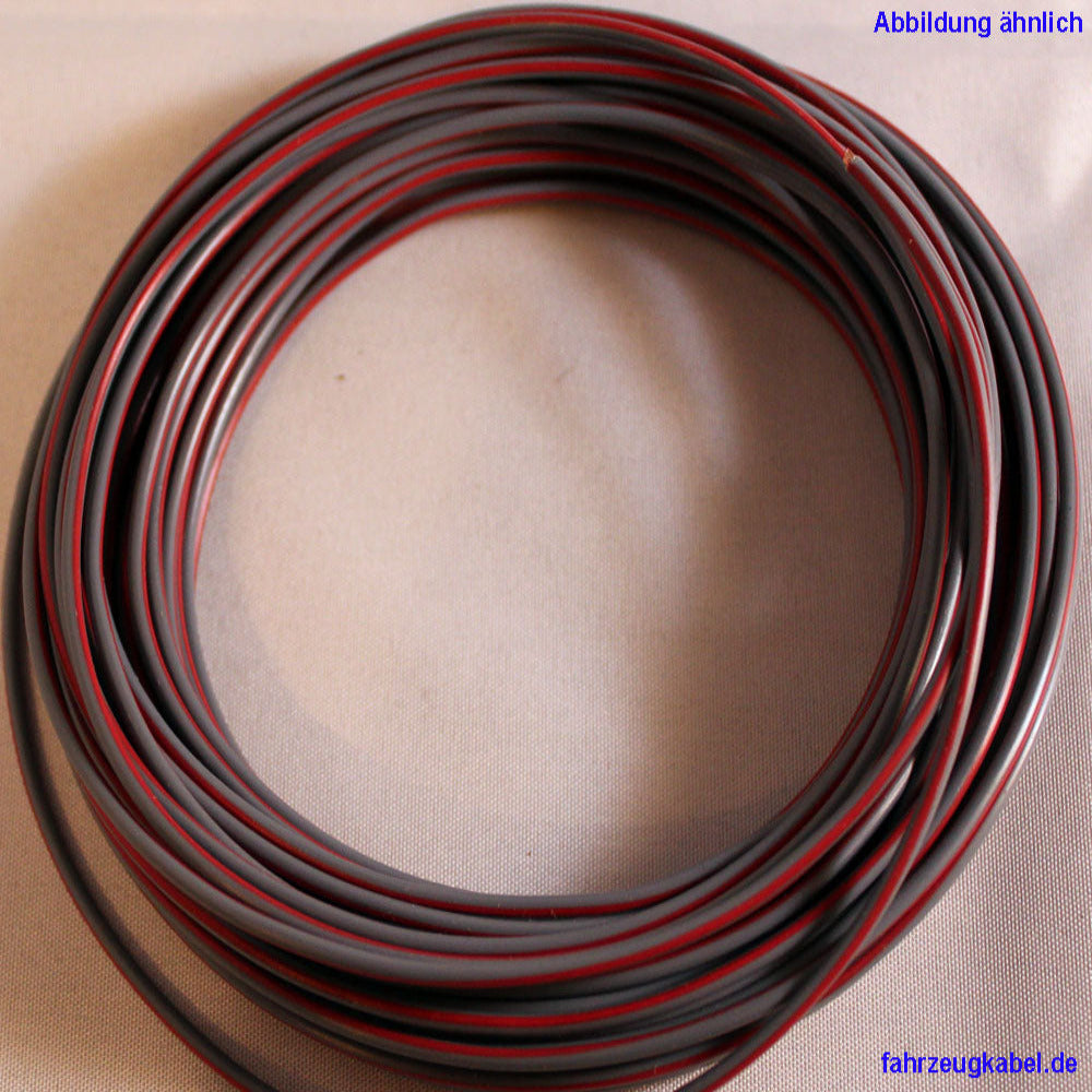 Kabelring grau-rot 0,75mm² Kfz Kabel kaufen