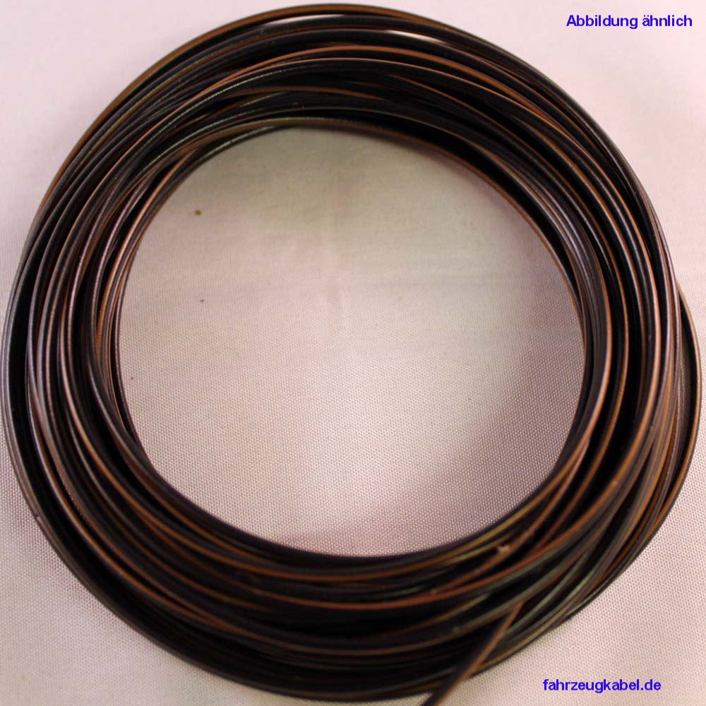 Kabelring schwarz-braun 0,75mm² Kfz Kabel kaufen