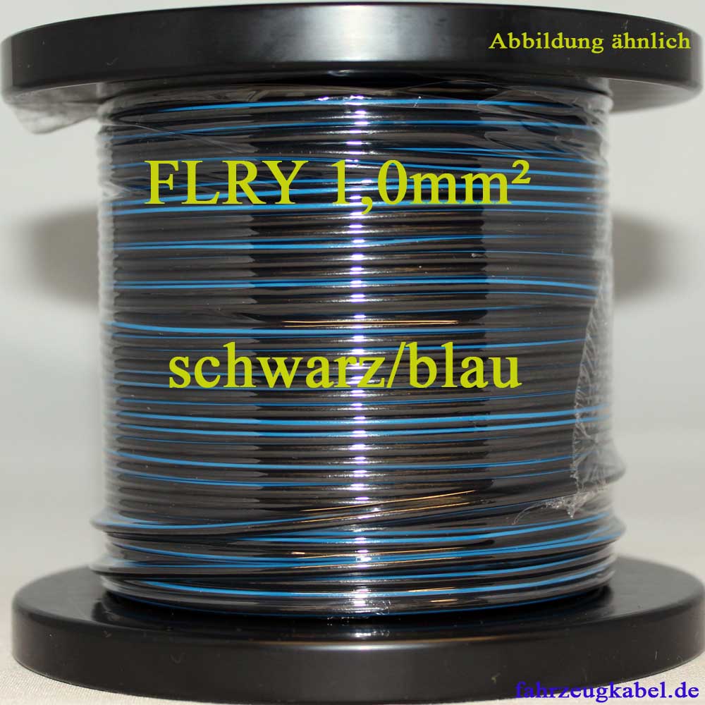 1,0mm² Spule  25m  FLRY Kabel für Kfz