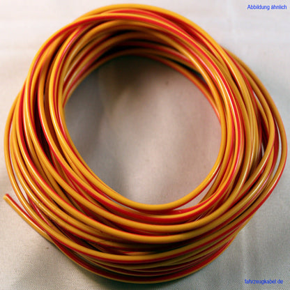 FLRY 1,5mm² gelb-rot 10 Meter