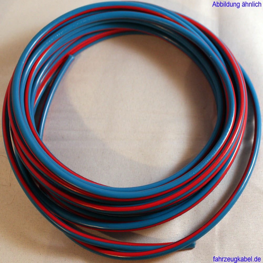 Kabelring blau-rot 4,0mm²
