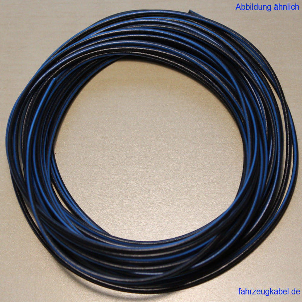 Kabelring schwarz-blau 0,75mm² Kfz Kabel kaufen