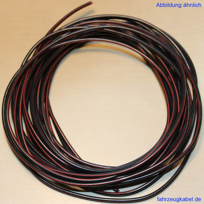 Kabelring schwarz-rot 0,75mm² Kfz Kabel kaufen