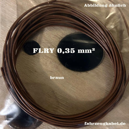 Kabelringe 0,35mm² 5 Meter Kabel für Kfz