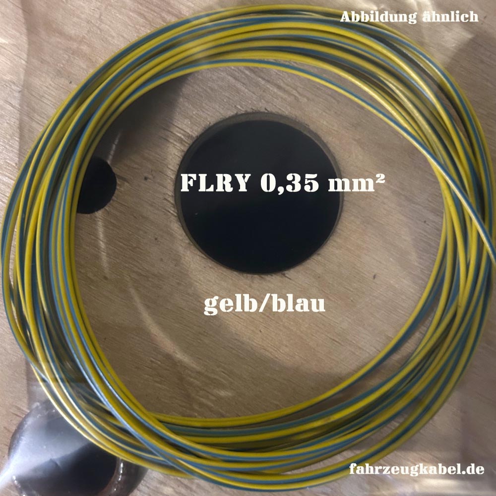 Kabelringe 0,35mm² 5 Meter Kabel für Kfz