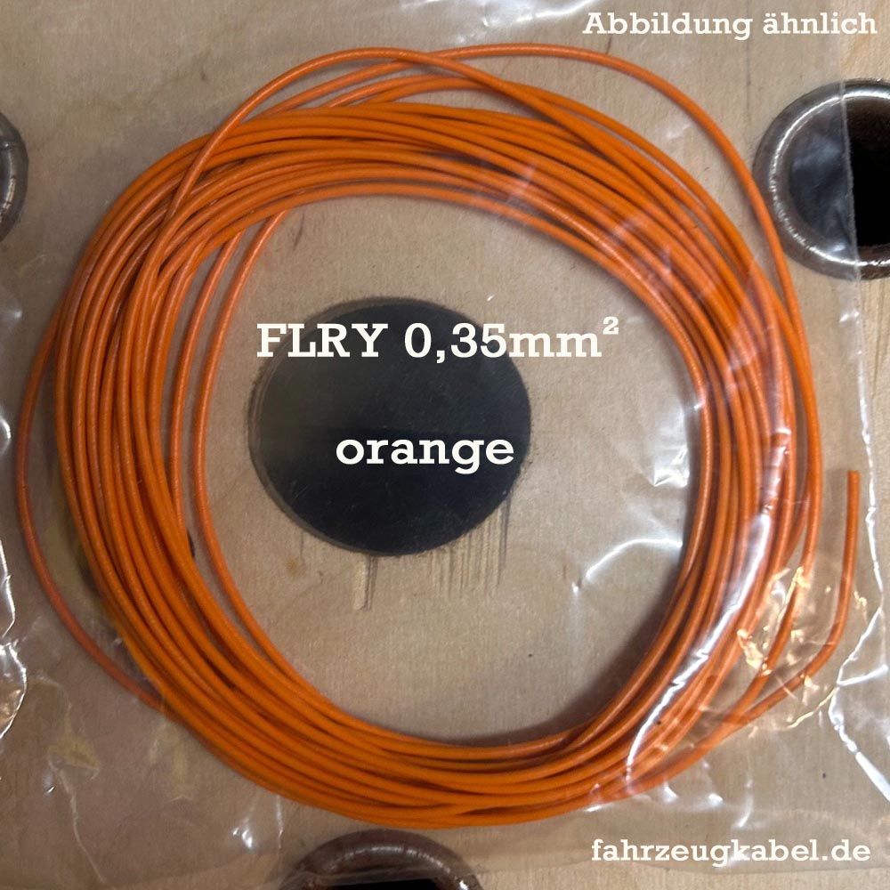 Kabelring 0,35mm² orange für Kfz kaufen