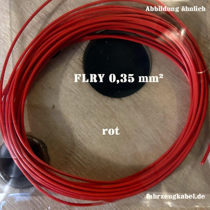 Kabelringe 0,35mm² 5 Meter Kabel für Kfz