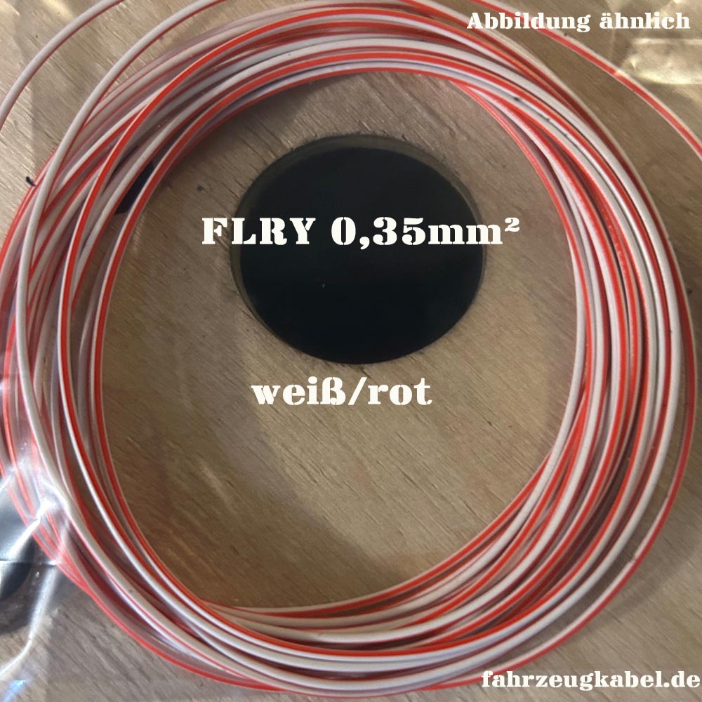 Kabelringe 0,35mm² 5 Meter Kabel für Kfz