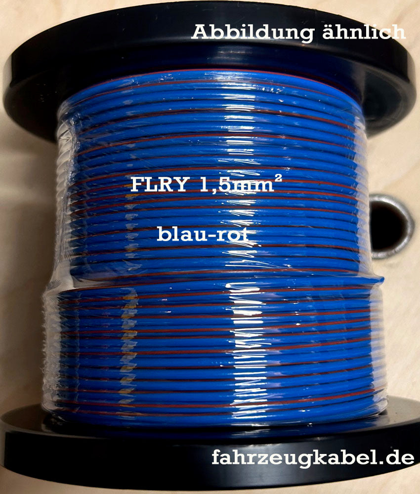 1,5mm² Spule 25m FLRY Kabel für Kfz
