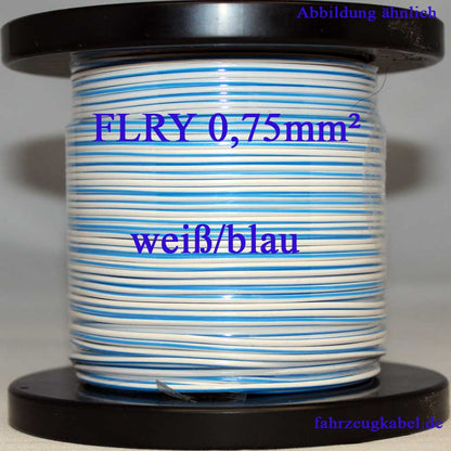 0,75mm² Spule 25m FLRY Kabel für Kfz