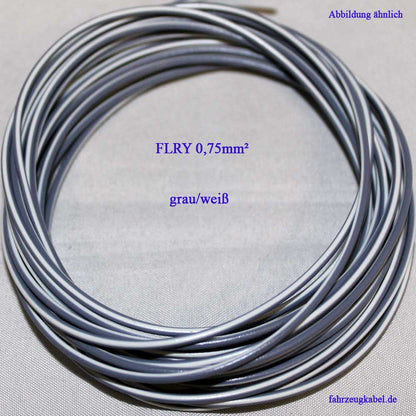 Kabelringe 0,75mm² 5 Meter Kabel für Kfz