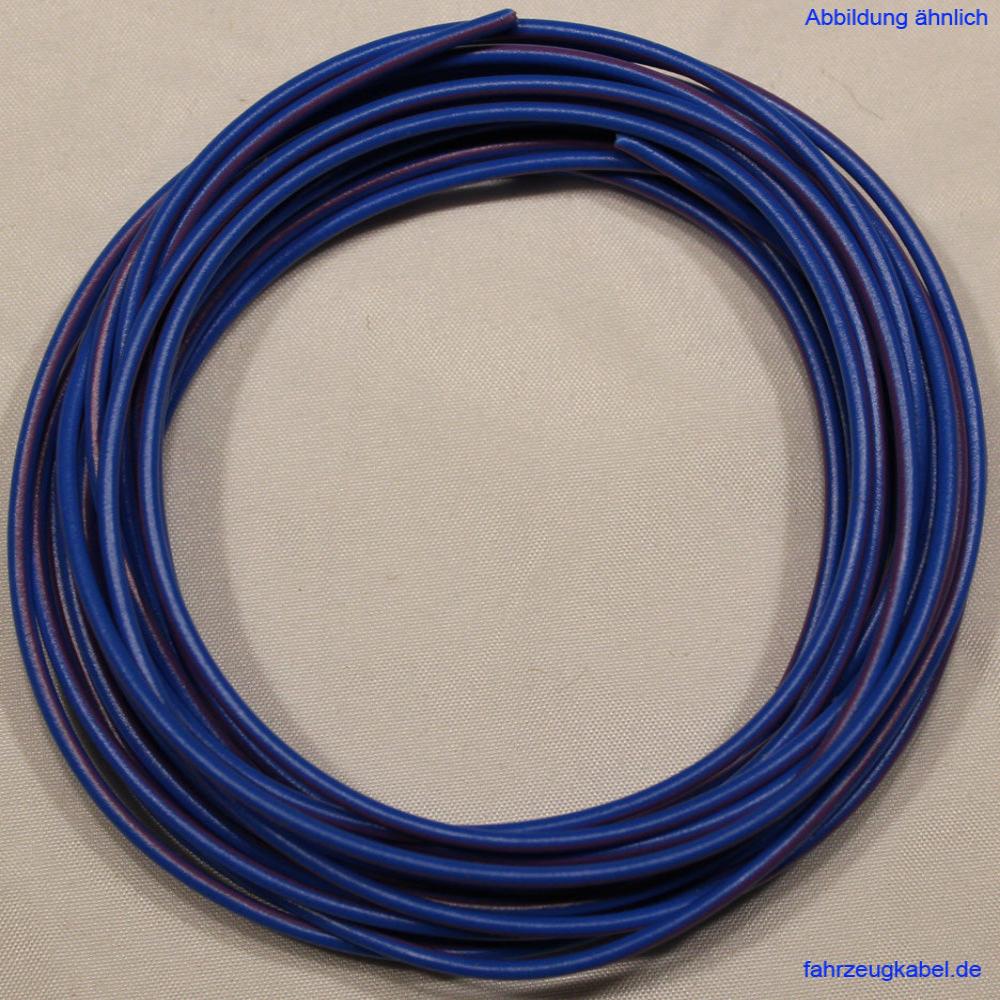 Kabelringe 1,0mm² blau-violett 5 Meter Kabel für Kfz jetzt kaufen