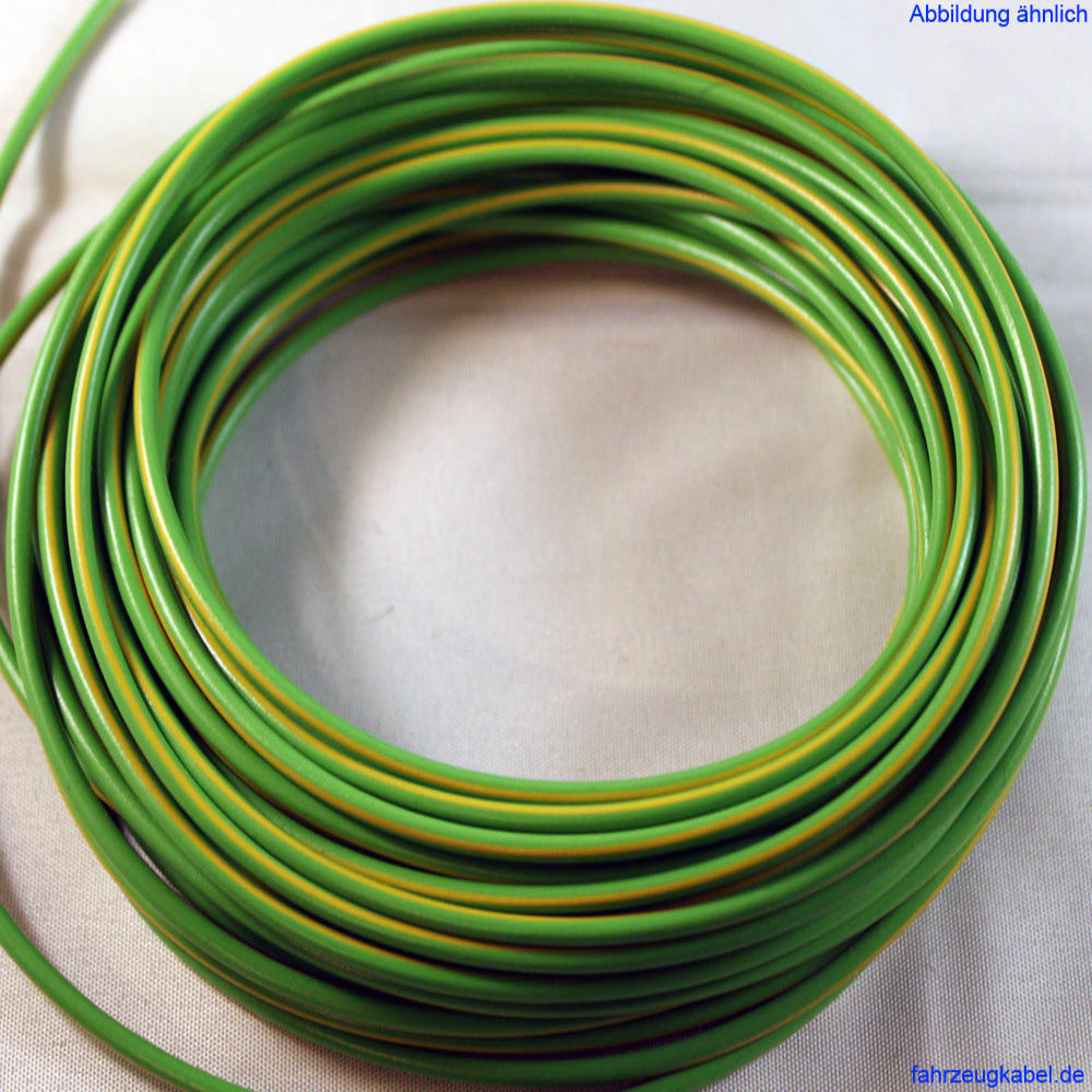 FLRY 1,5mm² grün-gelb 10 Meter
