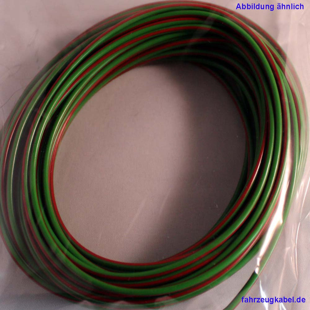 FLRY 1,5mm² grün-rot 10 Meter