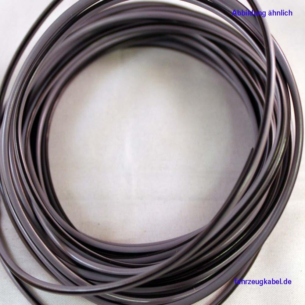 Kfz Kabel 1,5mm² grau schwarz 5 Meter kaufen