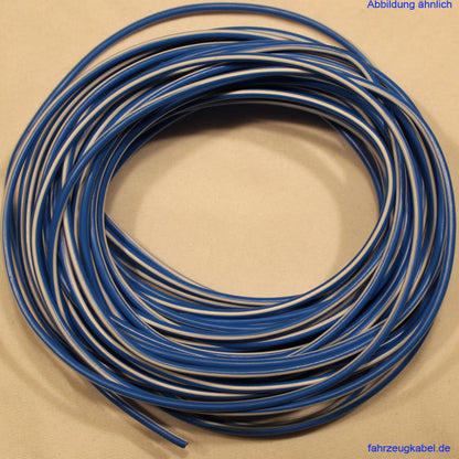 FLRY 1,5mm² blau-weiß 10 Meter