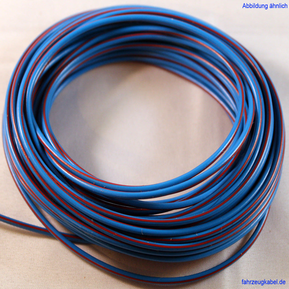 FLRY 1,5mm² blau-rot 10 Meter