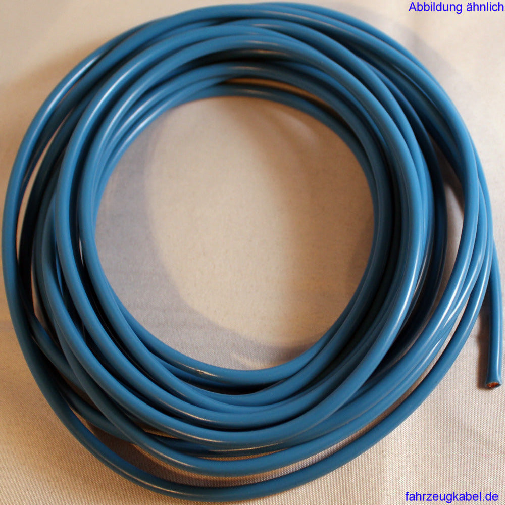 Kabelring blau 4,0mm²