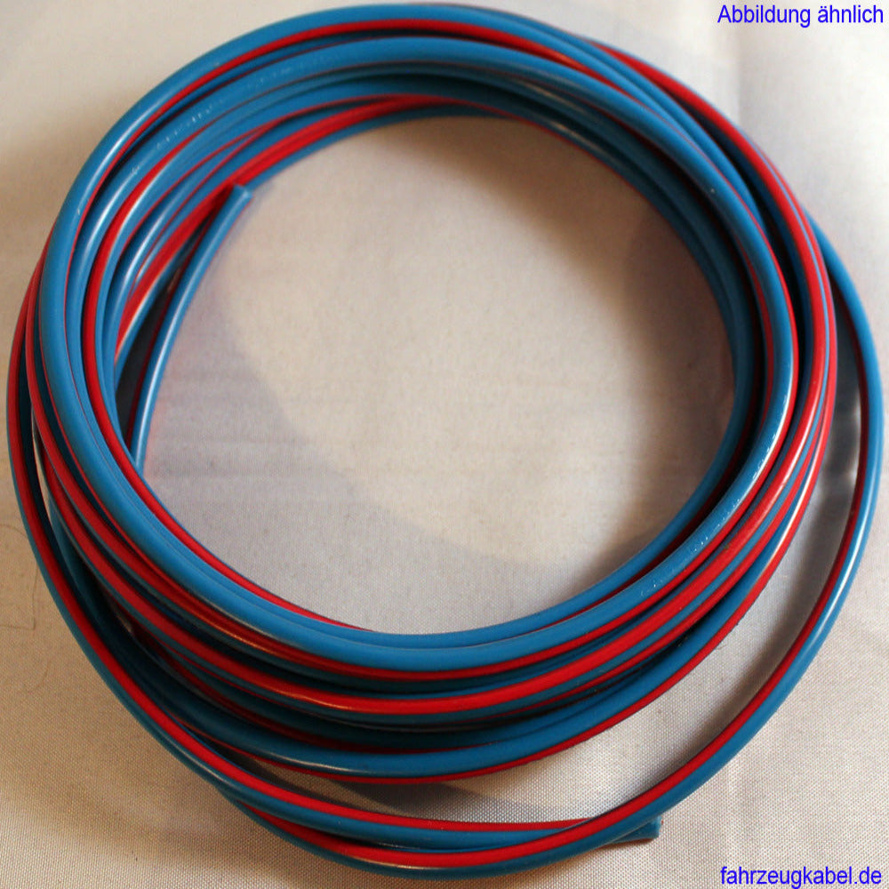 Kabelring blau-rot 4,0mm² 