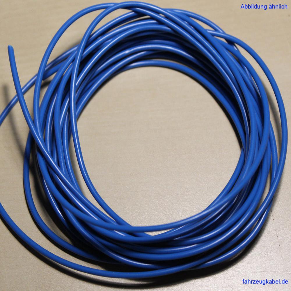 Kabelringe 1,0mm² blau 5 Meter Kabel für Kfz jetzt kaufen