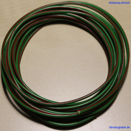 Kabelringe 1,0mm² grün-rot 5 Meter Kabel für Kfz jetzt kaufen
