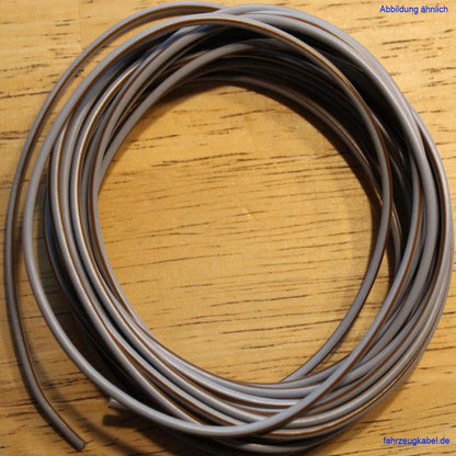 Kfz Kabel 1,5mm² grau braun 5 Meter kaufen