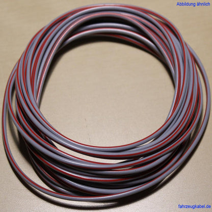 Kabelringe 1,0mm² grau-rot Kabel für Kfz jetzt kaufen