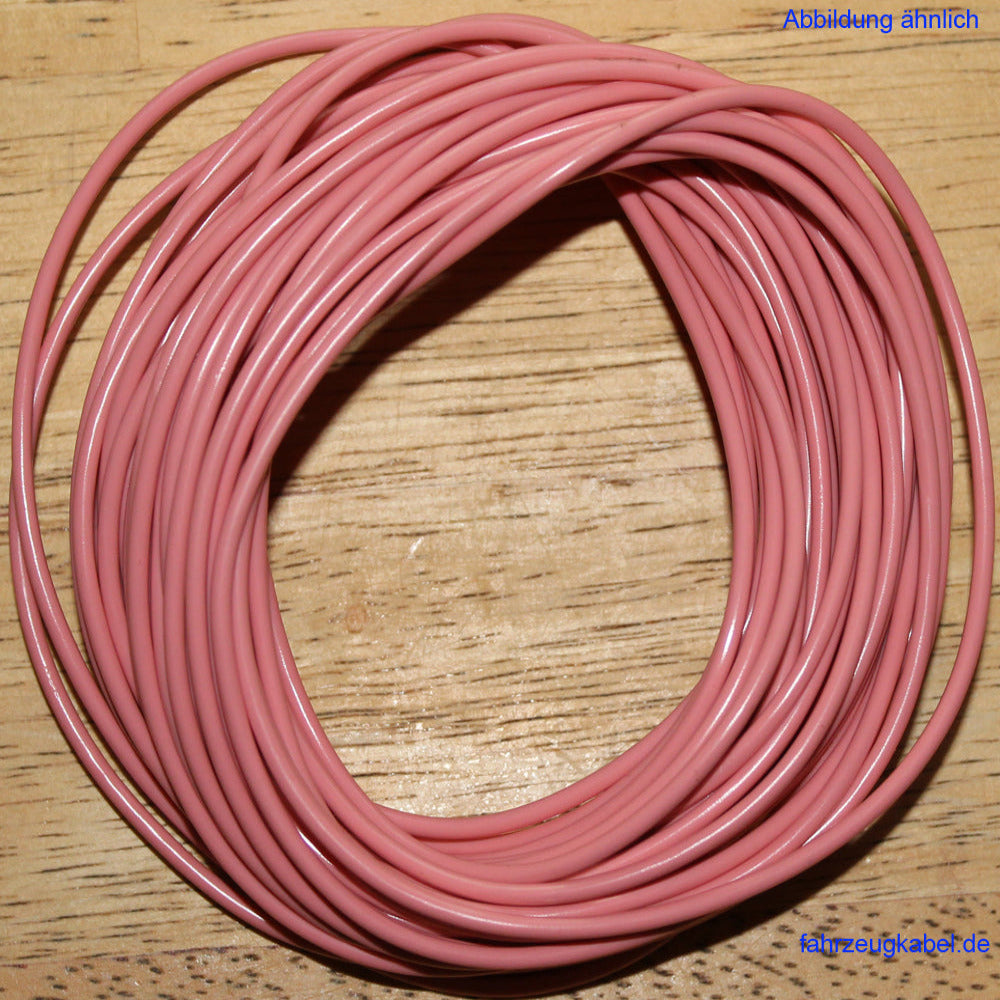 FLRY 1,5mm² rosa 10 Meter