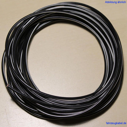 Kabelringe 1,0mm² schwarz-weiß Kabel für Kfz jetzt kaufen